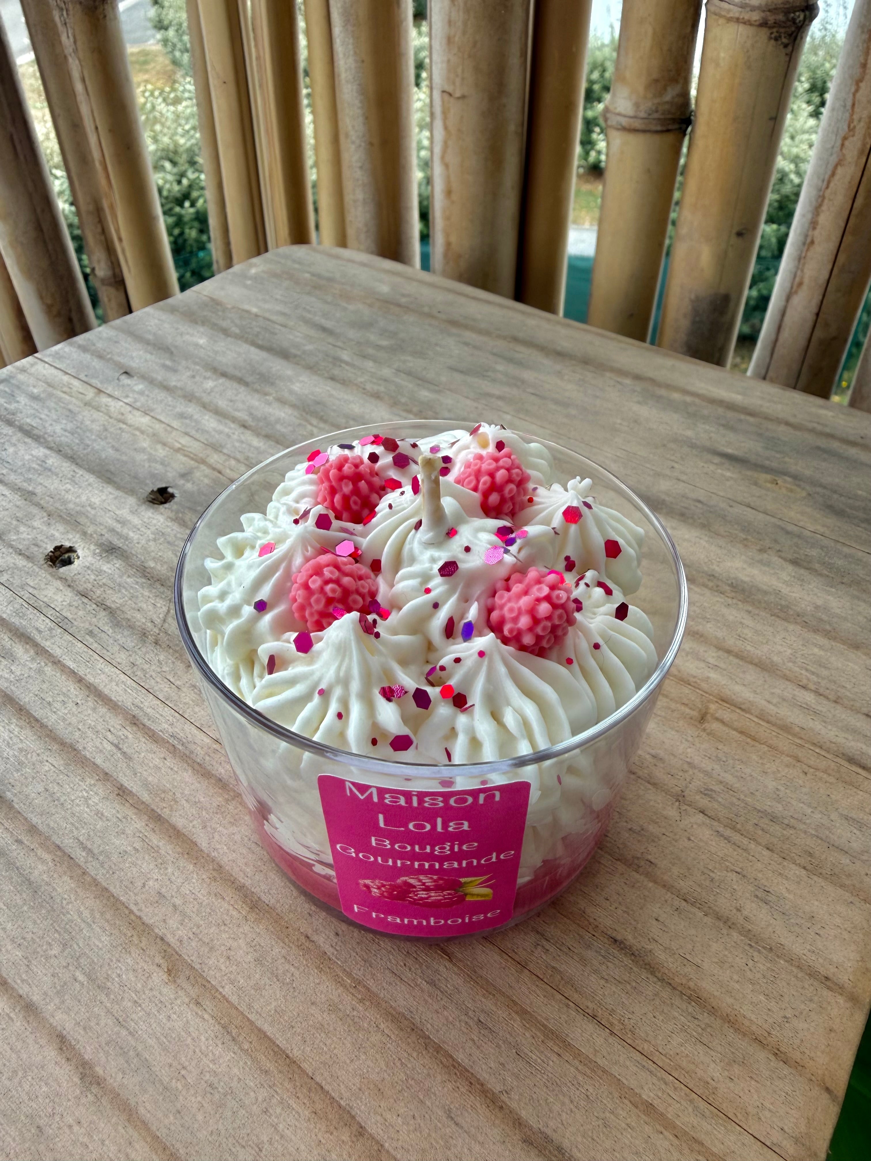 Bougie gourmande - Framboise