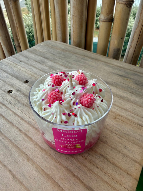 Bougie gourmande - Framboise