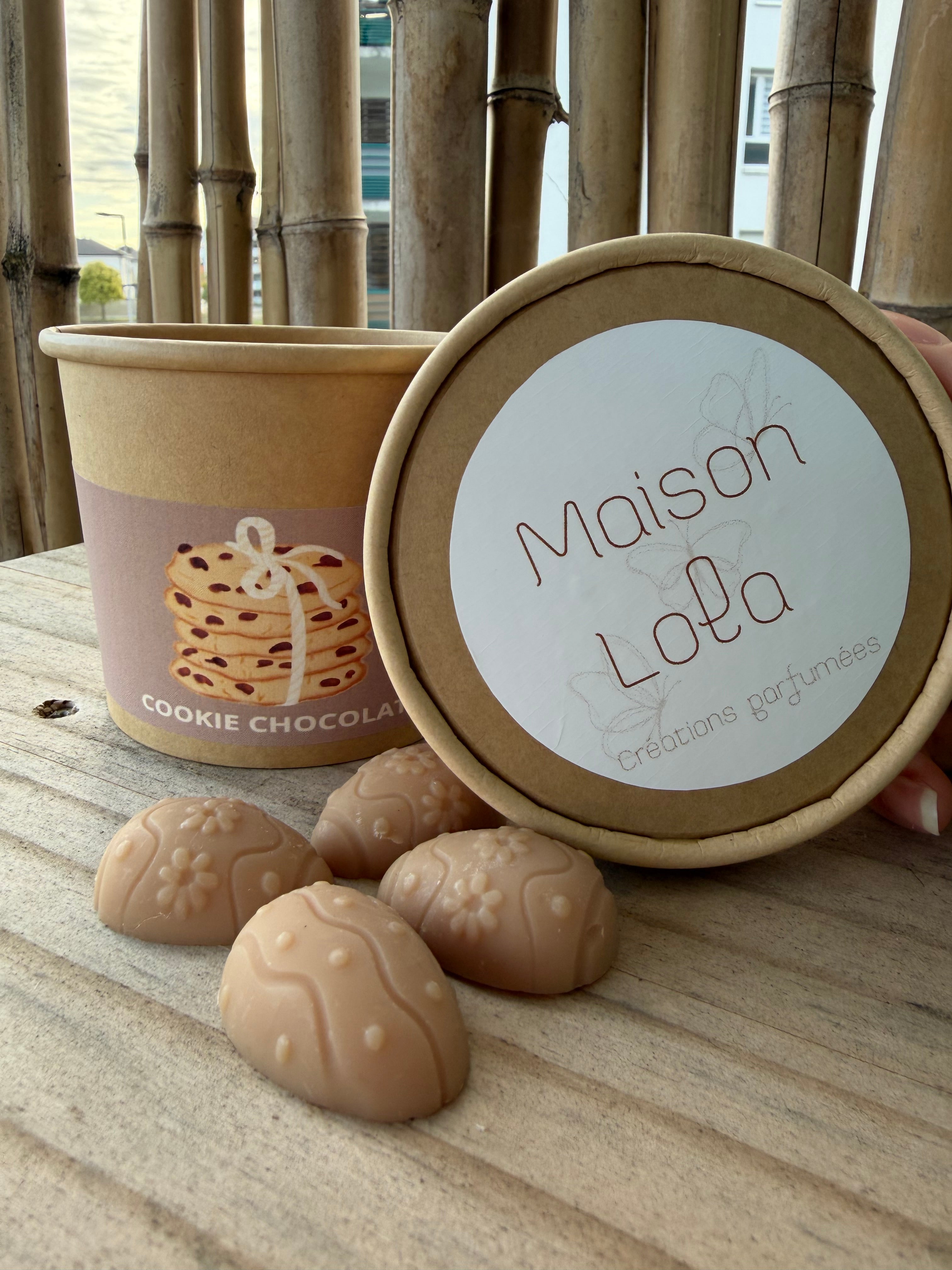 Boîte à fondants parfumés - Cookie🍪 Chocolat🍫