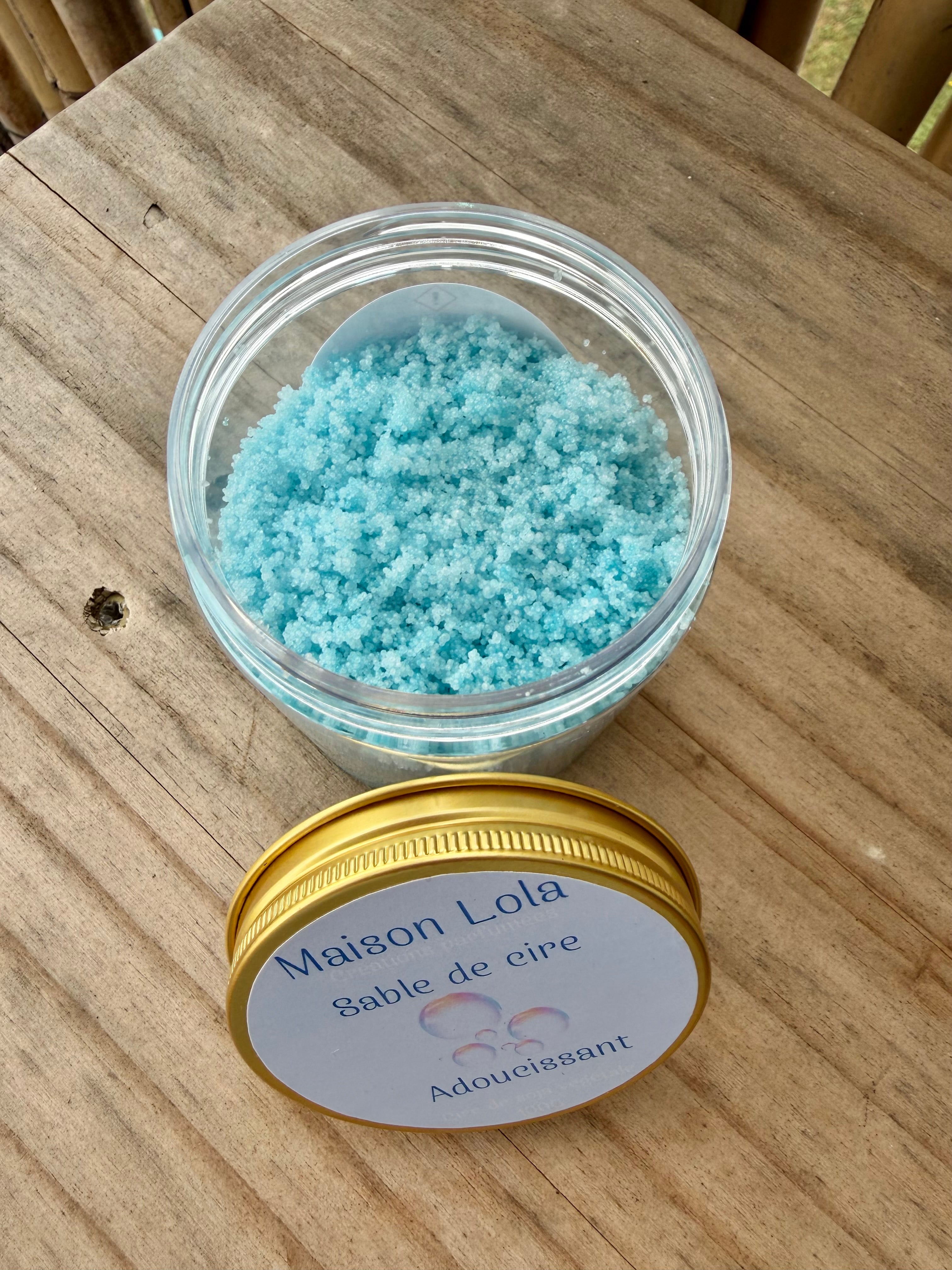 Sable de cire parfumé - Adoucissant