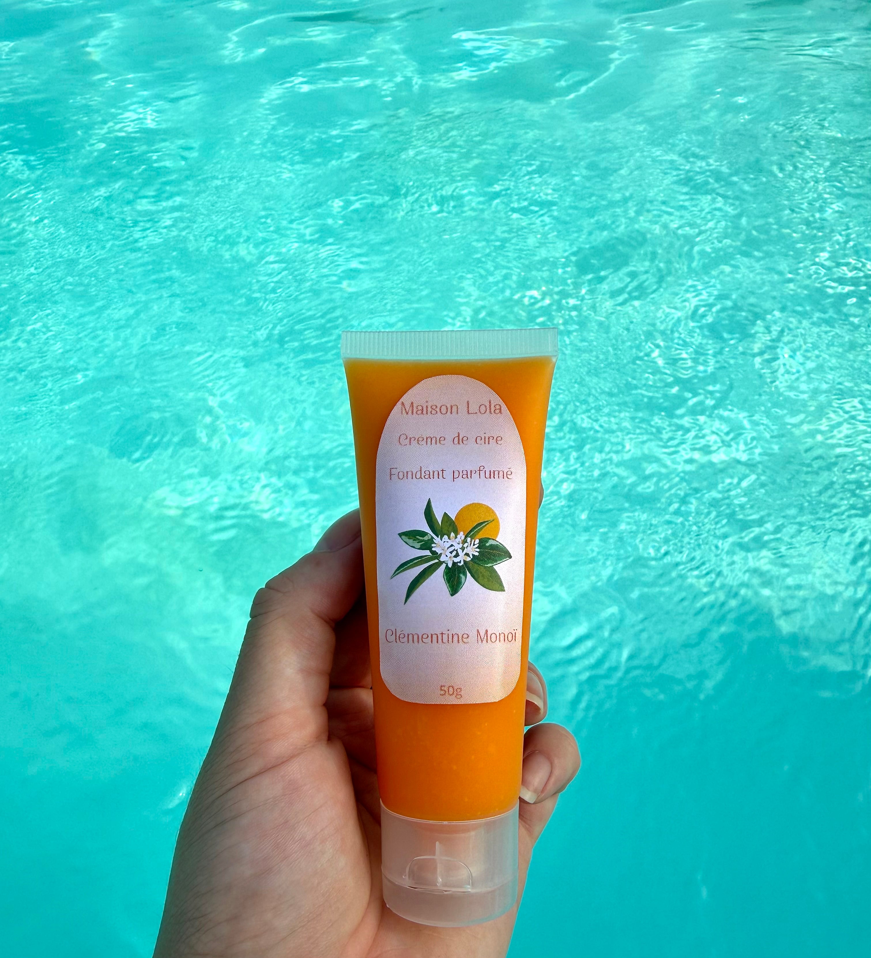 Crème de cire - Clémentine Monoï🍊🌼