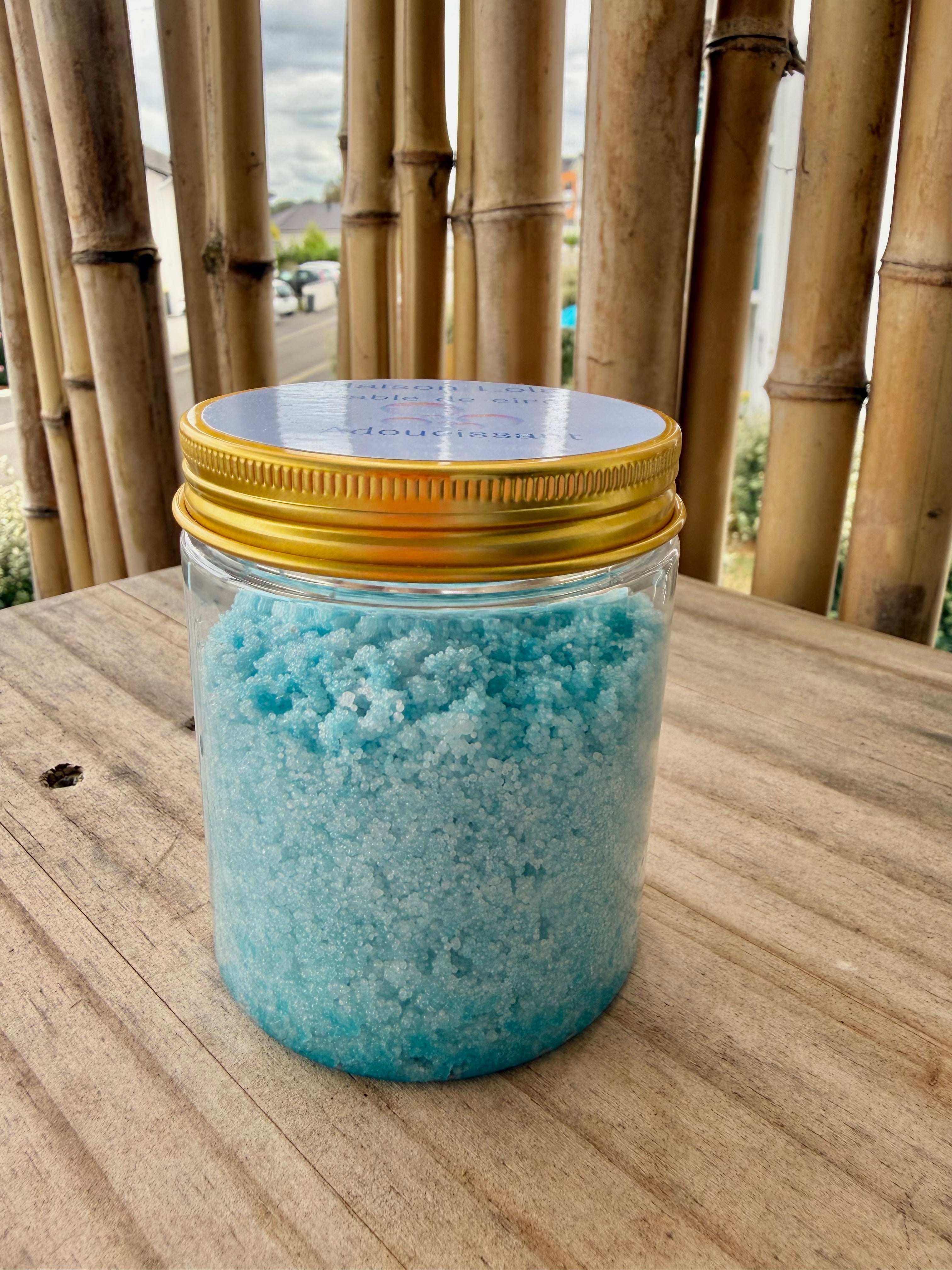 Sable de cire parfumé - Adoucissant