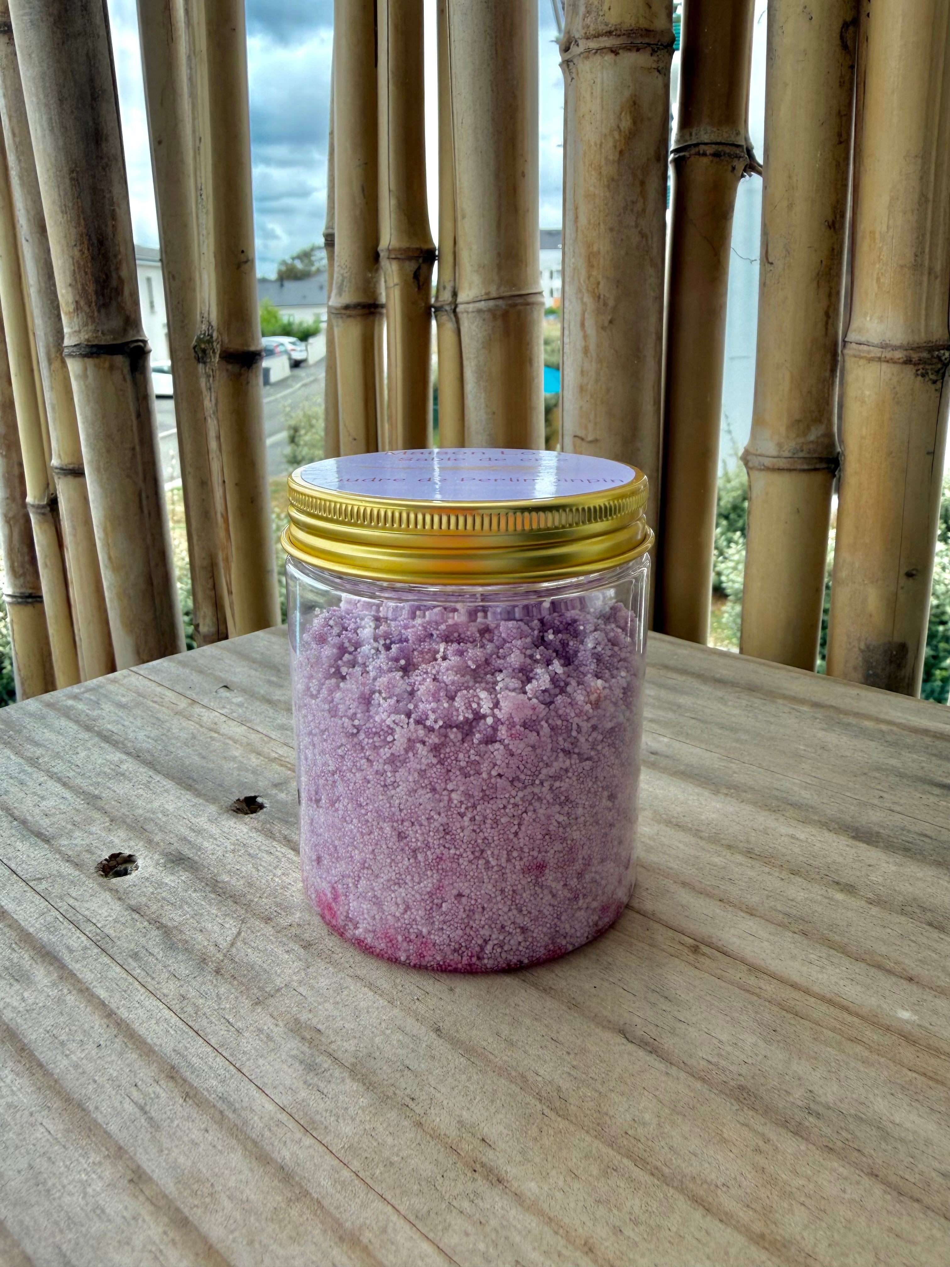 Sable de cire parfumé - Poudre de perlimpinpin