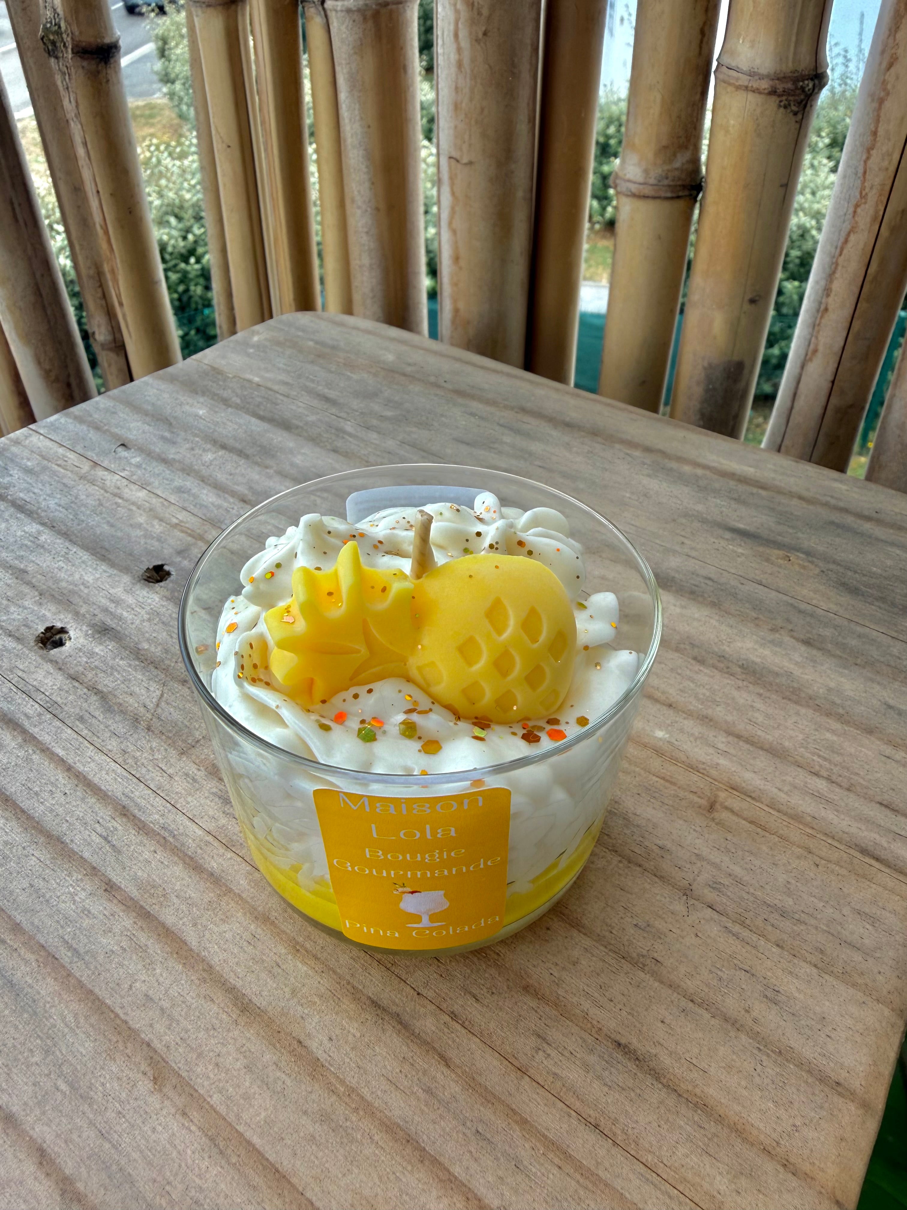Bougie gourmande - Pina colada