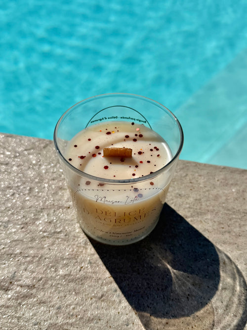 Bougie parfumée - Clémentine Monoï