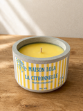 Bougie parfumée - La citronnelle